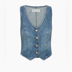 Aritzia denim forum vest 90’s Mia
